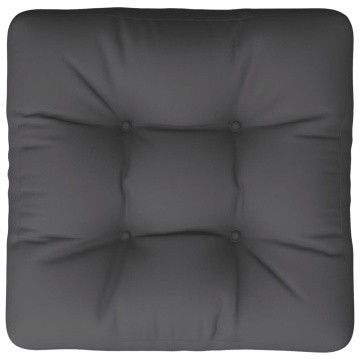 Pernă pentru paleți antracit 60x61,5x10 cm material textil - Img 5