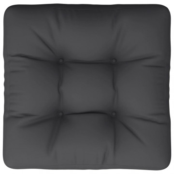 Pernă pentru paleți, negru, 60x60x12 cm, textil - Img 5