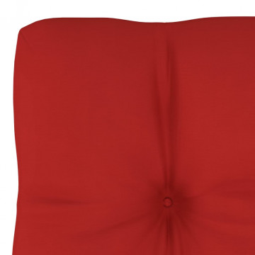 Pernă pentru paleți, roșu, 50x40x10 cm, material textil - Img 2