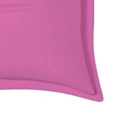 Perne de bancă, 2 buc., roz, 180x50x7 cm, textil - Img 6