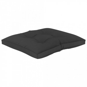 Perne de canapea din paleți, 3 buc., negru, material textil - Img 8