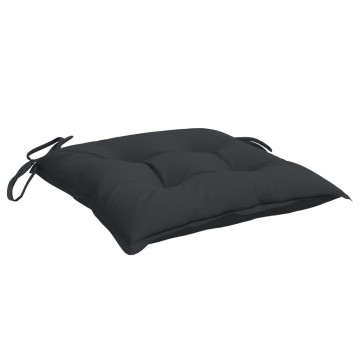 Perne de scaun, 2 buc., negru, 40x40x7 cm, textil oxford - Img 4