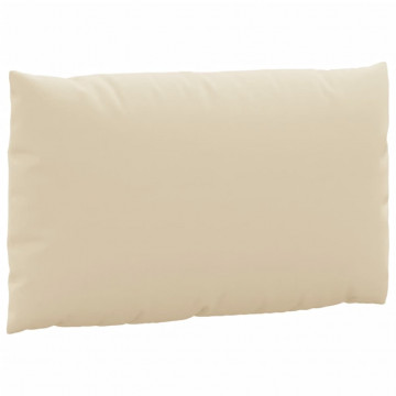 Perne pentru canapea din paleți, 2 buc., bej, material textil - Img 5
