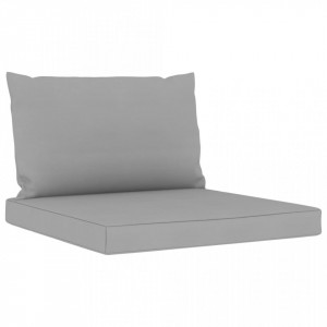 Perne pentru canapea din paleți, 2 buc., gri, material textil - Img 2