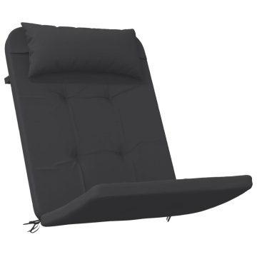 Perne pentru scaun Adirondack, 2 buc, negru, textil oxford - Img 3