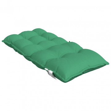Perne scaun cu spătar mic, 4 buc., verde, textil oxford - Img 8