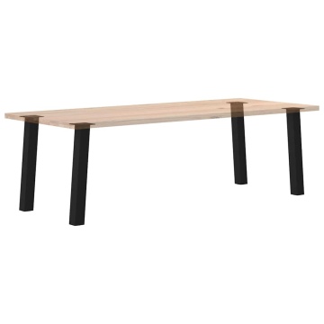 Picioare măsuță de cafea 4 buc Negru 72 cm Oțel - Img 7