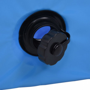 Piscină pentru câini pliabilă, albastru, 160 x 30 cm, PVC - Img 5