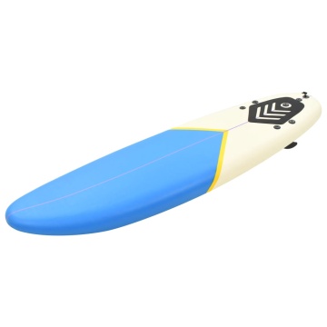 Placă de surf, 170 cm, albastru și crem - Img 2