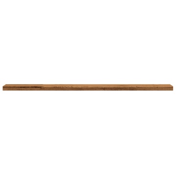 Plăci bibliotecă, 4 buc. lemn vechi 60x10x1,5 cm lemn prelucrat - Img 8