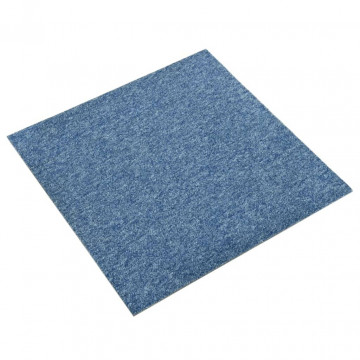 Plăci de pardoseală, 20 buc., albastru, 50 x 50 cm, 5 m² - Img 1