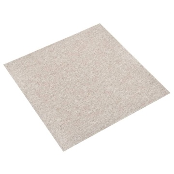 Plăci de pardoseală, 20 buc., bej deschis, 50 x 50 cm, 5 m² - Img 2