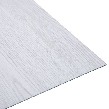 Plăci de pardoseală autoadezive 20 buc. alb, PVC, 1,86 m² - Img 4