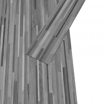 Plăci pardoseală autoadezive, lemn gri dungi, 2,51 m², 2 mm PVC - Img 4