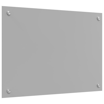 Plăcuță de bucătărie Gri deschis 70x50x0,6 cm din sticlă temperată - Img 4