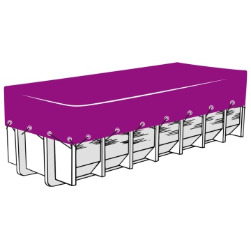 Plasă de container, negru, 3,5 x 7 m, HDPE - Img 3