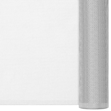 Plasă de sârmă, argintiu, 80x2000 cm, aluminiu - Img 2