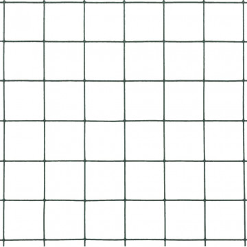 Plasă de sârmă găini, verde, 10 x 0,5 m, oțel cu înveliș PVC - Img 3