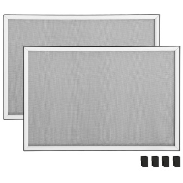 Plasă insecte extensibilă pentru ferestre, alb, (100-193)x75 cm - Img 8
