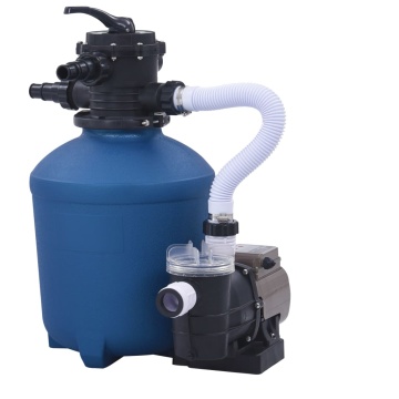 Pompă filtru cu nisip, cu temporizator, 530 W, 10980 L/h - Img 1