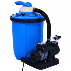 Pompă filtru cu nisip, cu temporizator, 550 W 50 L - Img 3
