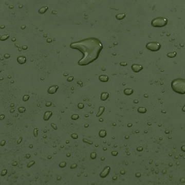 Poncho de ploaie cu glugă, design 2 în 1, verde, 223x145 cm - Img 7