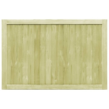 Porți de grădină, 2 buc., 300x100 cm, lemn de pin tratat - Img 3