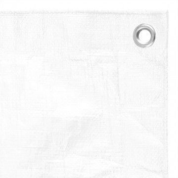 Prelată 180 g/m², alb, 3x3 m, HDPE - Img 3