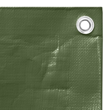 Prelată 260 g/m², verde, 3x4 m, HDPE - Img 4