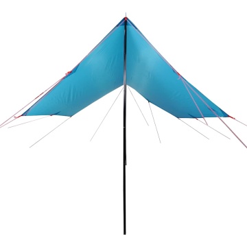 Prelată de camping, albastru, 460x305x210 cm, impermeabilă - Img 3