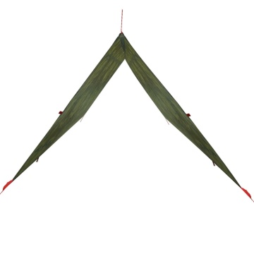 Prelată de camping, camuflaj, 406x306 cm, impermeabilă - Img 4