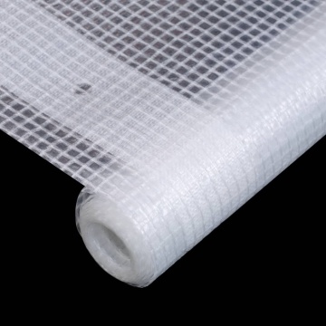 Prelată Leno 260 g/m², alb, 4 x 6 m - Img 4