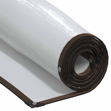 Prelata transparenta cu ochiuri 3x12 m polietilena - Img 1