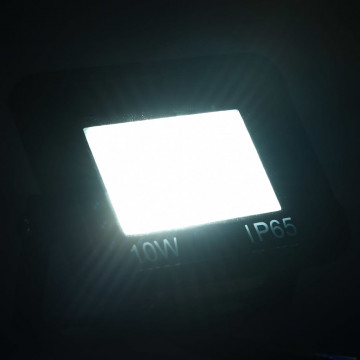Proiectoare cu LED, 10 W, 2 buc., alb rece - Img 4