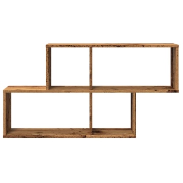Raft de perete, lemn vechi, 100x18x53 cm, lemn prelucrat - Img 4