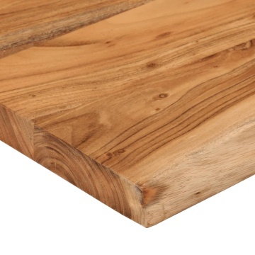 Raft perete 40x30x3,8 cm dreptunghiular lemn acacia margine vie - Img 6
