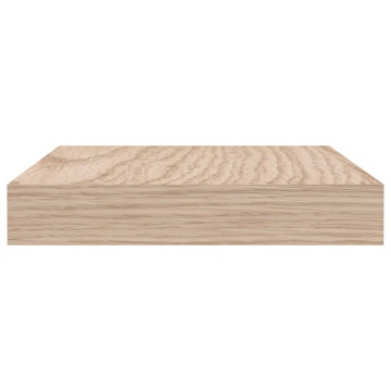Rafturi plutitoare, 2 buc., 60x23,5x4 cm, lemn prelucrat - Img 4
