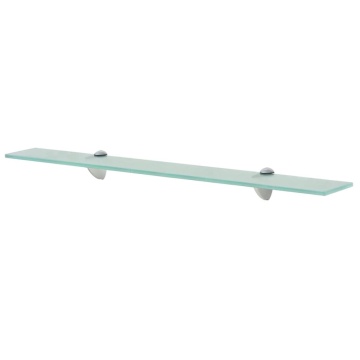 Rafturi suspendate, 2 buc., 70 x 20 cm, sticlă, 8 mm - Img 2