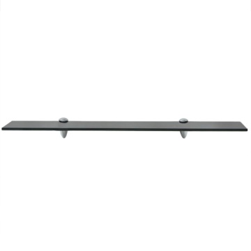 Rafturi suspendate, 2 buc., 70 x 20 cm, sticlă, 8 mm - Img 3