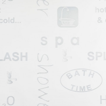 Roletă perdea de duș 140x240 cm Imprimeu Splash - Img 4