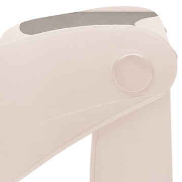 Scări pliabile pentru câini în 3 trepte crem 50x38x38cm plastic - Img 6