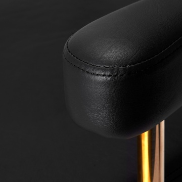 Scaun de coafura Gabbiano Granda gold black - Img 8