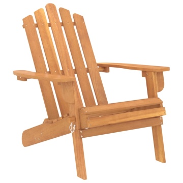 Scaun de grădină Adirondack, lemn masiv de acacia - Img 2