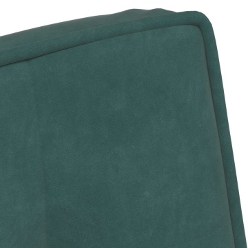 Scaun de relaxare Verde închis 64x74x84 cm catifea - Img 6