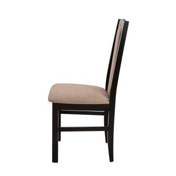 Scaun din lemn masiv de fag tapitat cu stofa s-37 boss7 w15, wenge - Img 2