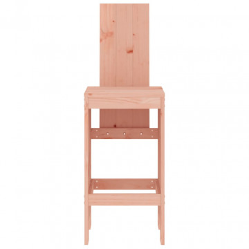 Scaune de bar, 2 buc., 40x42x120 cm, lemn masiv Douglas - Img 4