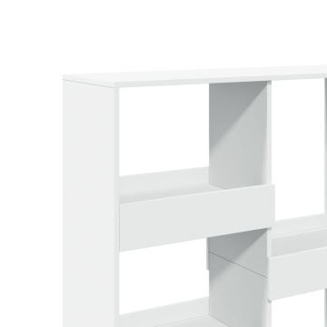 Separator de cameră, alb, 100x33x115 cm, lemn prelucrat - Img 6