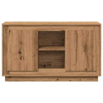 Servantă, stejar artizanal, 102x35x60 cm, lemn prelucrat - Img 4