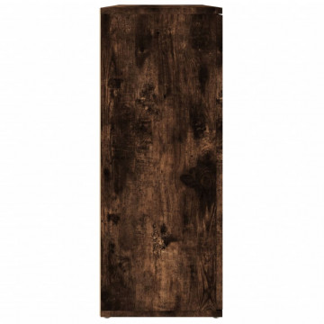 Servantă, stejar fumuriu, 91x29,5x75 cm, lemn prelucrat - Img 6