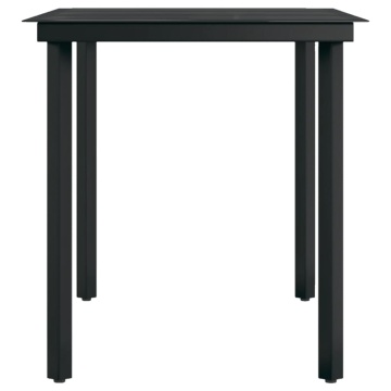 Set de mobilier pentru grădină, cu perne, 7 piese, gri - Img 7